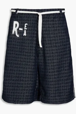 Emporio Armani Jacquard shorts - Blue
