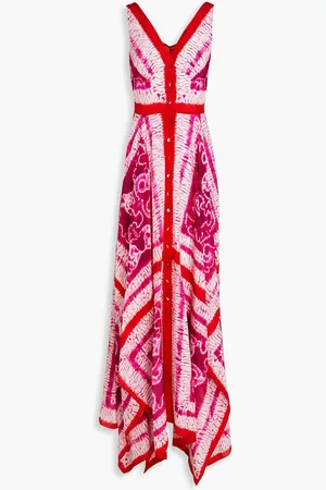 Altuzarra Valentine tie-dyed silk-chiffon maxi dress