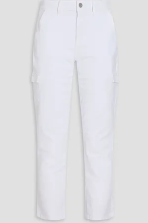 Paige Jolie cropped high-rise slim-leg jeans