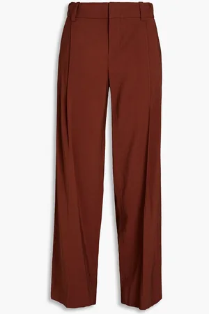 Vince EcoVero™-blend twill wide-leg pants - Red