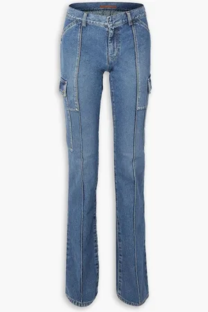 PETAR PETROV Genadio low-rise flared jeans - Blue