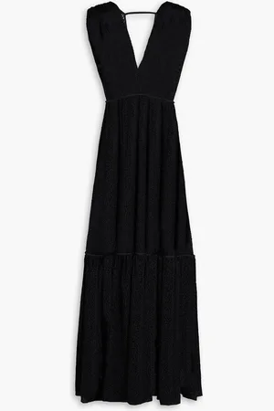 BITE Prato gathered lace maxi dress