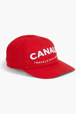 CANALI Embroidered cotton-canvas baseball cap