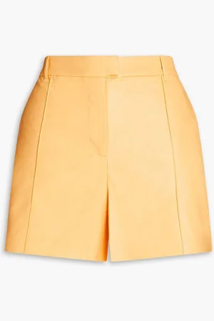 Stand Studio Kirsty faux leather shorts - Orange
