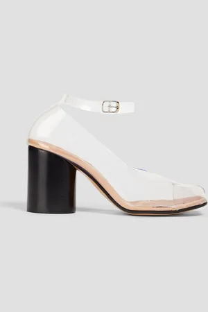 Maison Margiela Tabi split-toe PVC pumps - White
