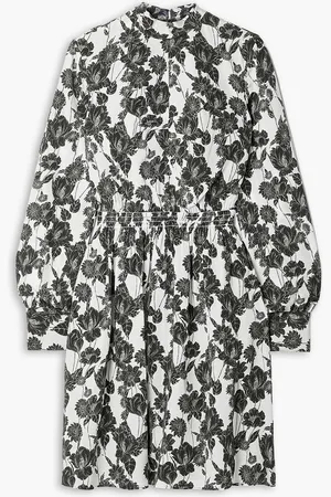 Jason Wu Floral-print silk crepe de chine mini dress