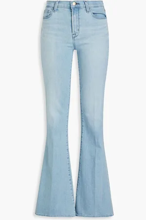 J Brand High-rise flared jeans - Blue