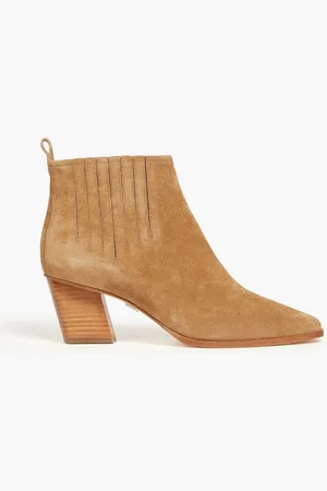 Roger Vivier Sky Scraper suede ankle boots - Neutral