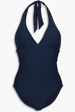 Bondi Born Holly halterneck swimsuit - Blue
