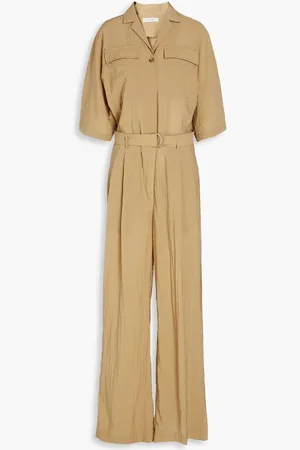 LVIR Belted woven jumpsuit - Neutral
