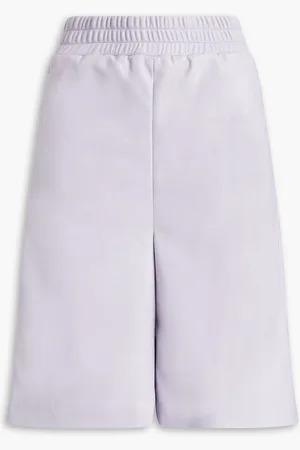 Jakke Bella faux leather shorts - Purple