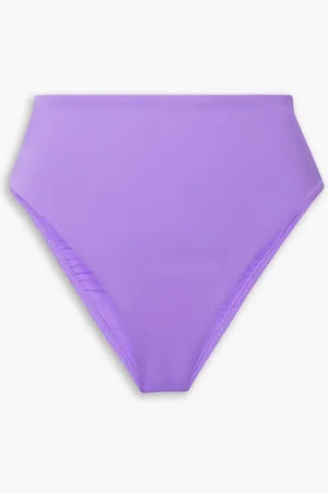 Bondi Born Poppy high-rise bikini briefs - Purple