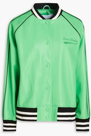 Stand Studio Eloise faux leather bomber jacket