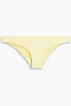Melissa Odabash Toulouse ribbed low-rise bikini briefs - Yellow