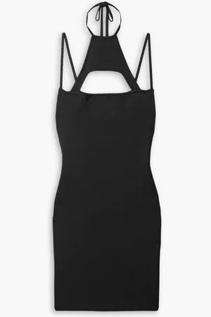 GAUGE81 Valrya cutout ponte halterneck mini dress