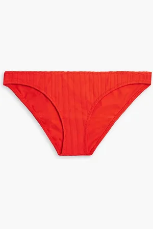 Solid The Eva ribbed low-rise bikini briefs