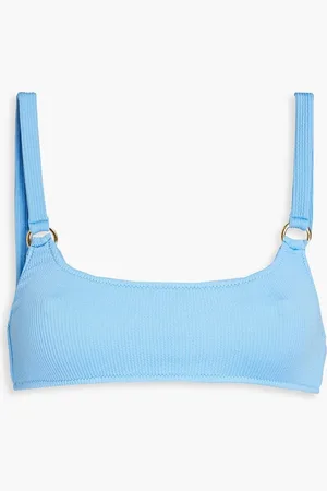 Melissa Odabash Bari ribbed bikini top - Blue