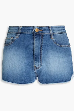 Bash Faded denim shorts - Blue