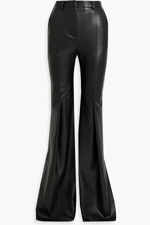 PALMER / HARDING Faux leather flared pants