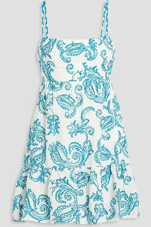 ALICE+OLIVIA Alice Olivia - Khira embroidered voile mini dress