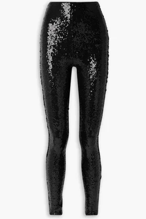 Commando Sequined stretch-jersey leggings