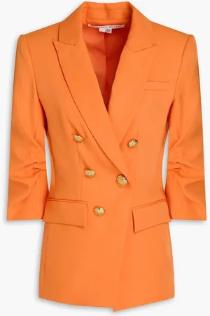 VERONICA BEARD Tomi double-breasted crepe blazer
