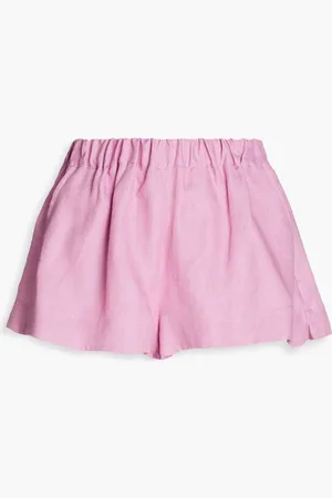 Bondi Born Aruba linen shorts - Pink