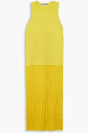ZANKOV Knitted midi dress