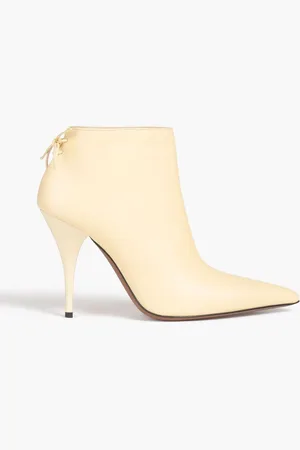 Neous Zavi lace-up detail leather ankle boots - Yellow