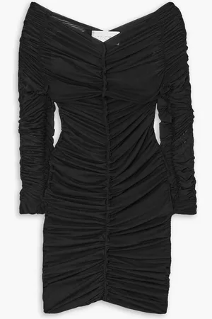 AZ FACTORY Ester Manas ruched stretch-mesh mini dress