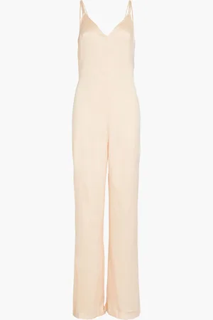 Bash Chiva crinkled satin-crepe jumpsuit