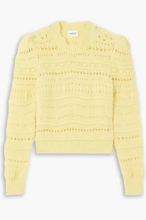 Marant Etoile Adler alpaca-blend sweater - Yellow