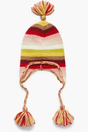 Alanui Under The Northern Sky striped alpaca-blend beanie