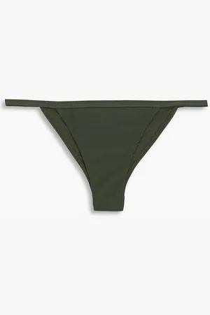 Bondi Born Eva mid-rise bikini briefs - Green