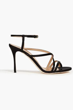 Sergio Rossi Bon Ton satin sandals