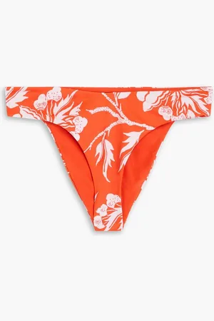 Mara Hoffman Cece floral-print mid-rise bikini briefs