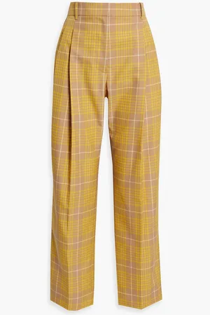 3.1 Phillip Lim Checked twill straight-leg pants