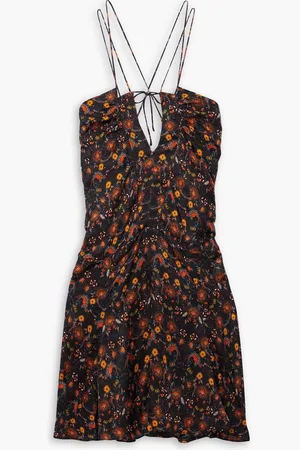Isabel Marant Presly floral-jacquard mini dress