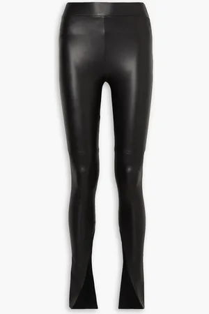 Alix NYC Carlisle faux leather slim-leg pants