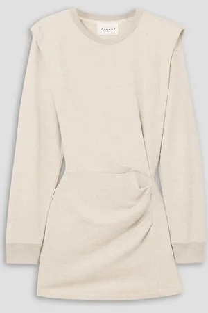 Marant Etoile Michaela jersey mini dress - White