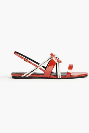 Roger Vivier Patent-leather slingback sandals