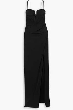 BRANDON MAXWELL Caroline ruched jersey gown