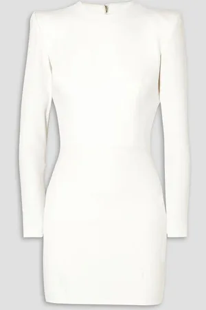 ALEX PERRY Kira stretch-cady mini dress