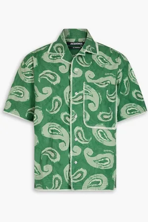 Jacquemus Artichaut printed cotton-canvas shirt