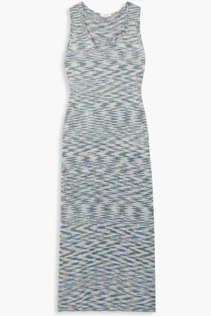 Lafayette 148 Space-dyed silk maxi dress
