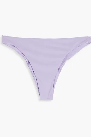 Abysse Faye ribbed bikini briefs - Purple