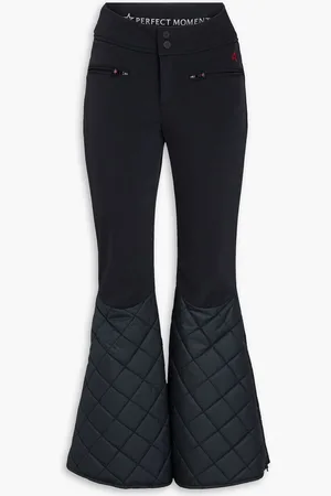 Perfect Moment Cordova quilted flared ski pants