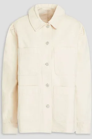 OFFICINE GENERALE Enola denim jacket - White
