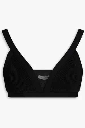 ZIMMERMANN Ribbed-knit bra top