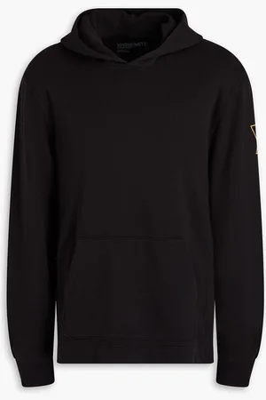 Y/OSEMITE Printed French cotton-terry hoodie
